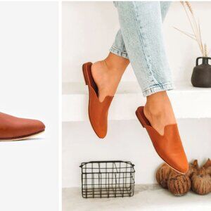 NWT Liberte Leather Modern Mule